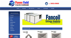 Desktop Screenshot of powerfield.com.br